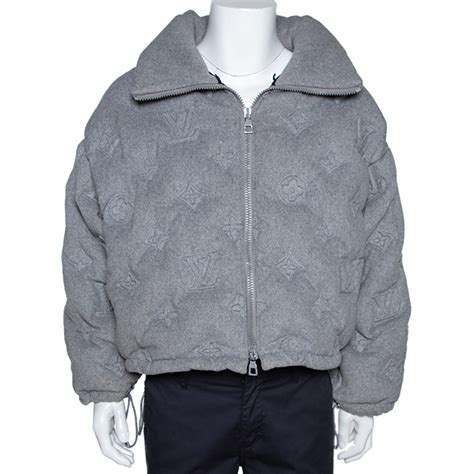 lv grey monogram jacket|luis vuitton monogram jacket.